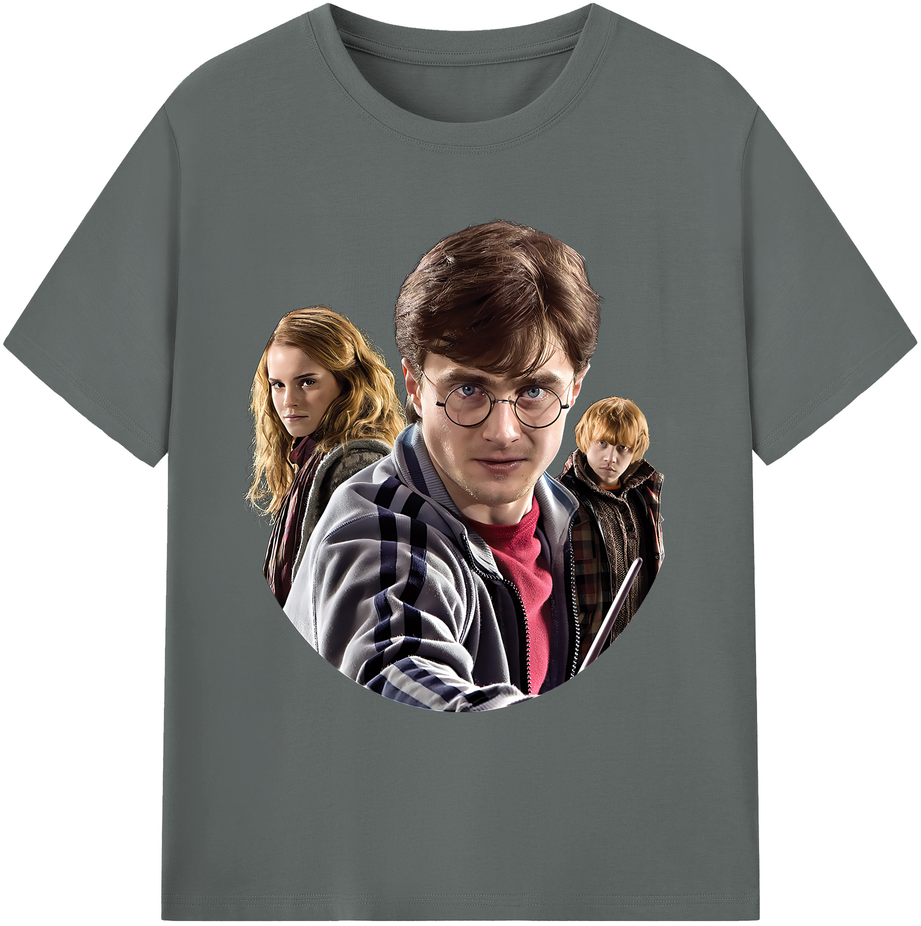 （画像用） Harry Potter ハリー・ポッターシリーズ 綿100％ メンズ半袖Tシャツ｜肌触りやわらか＆通気性